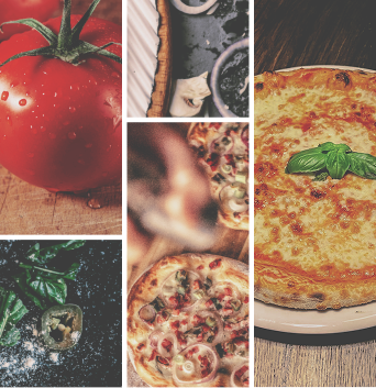 Ofenfrische Pizza mit hausgemachtem Teig